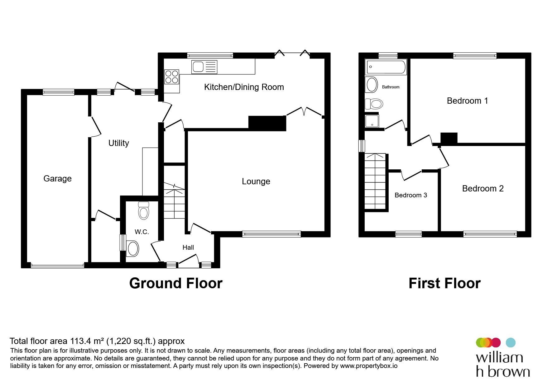 18, Pontey Drive, Huddersfield floorplan