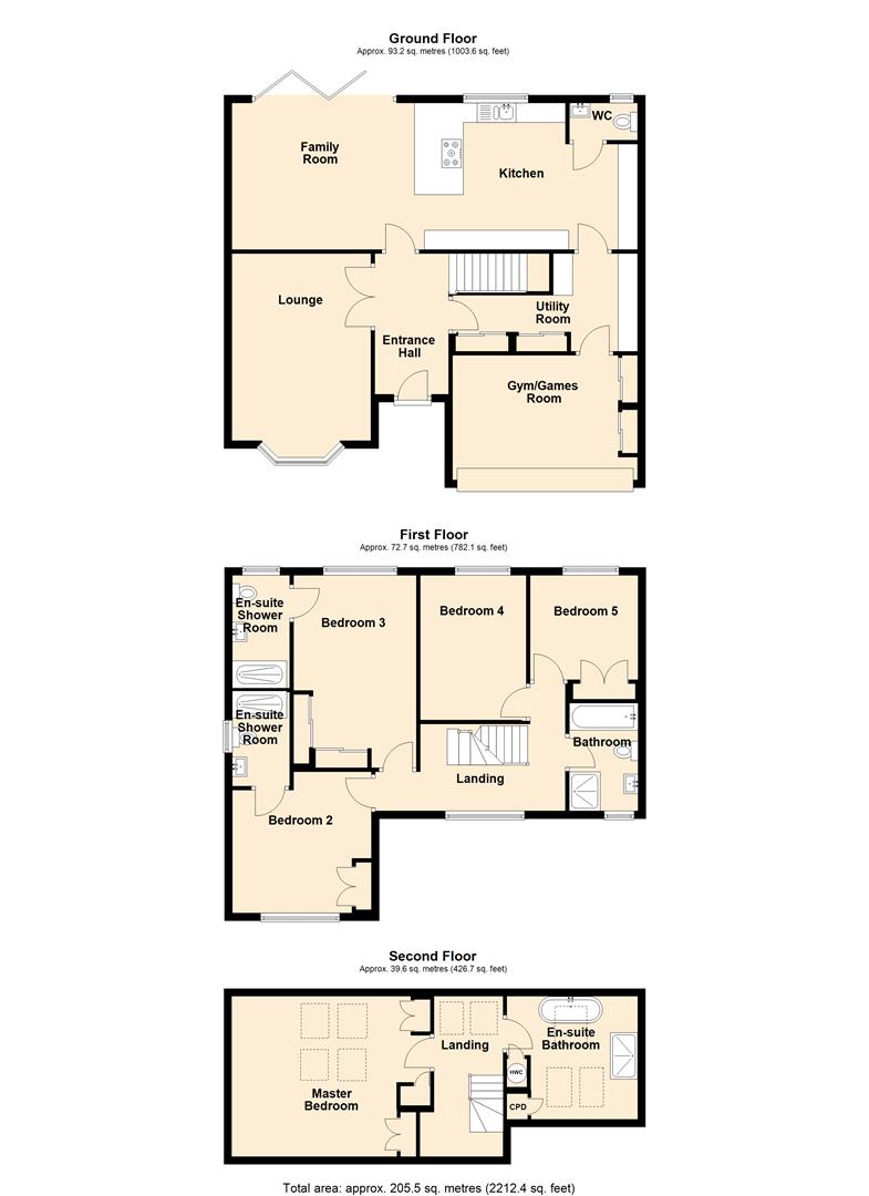 8, Roberts Drive, Snaith floorplan