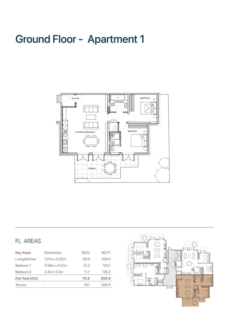 St. James's Road, Hampton Hill, Hampton TW12, 2 bedroom flat for sale