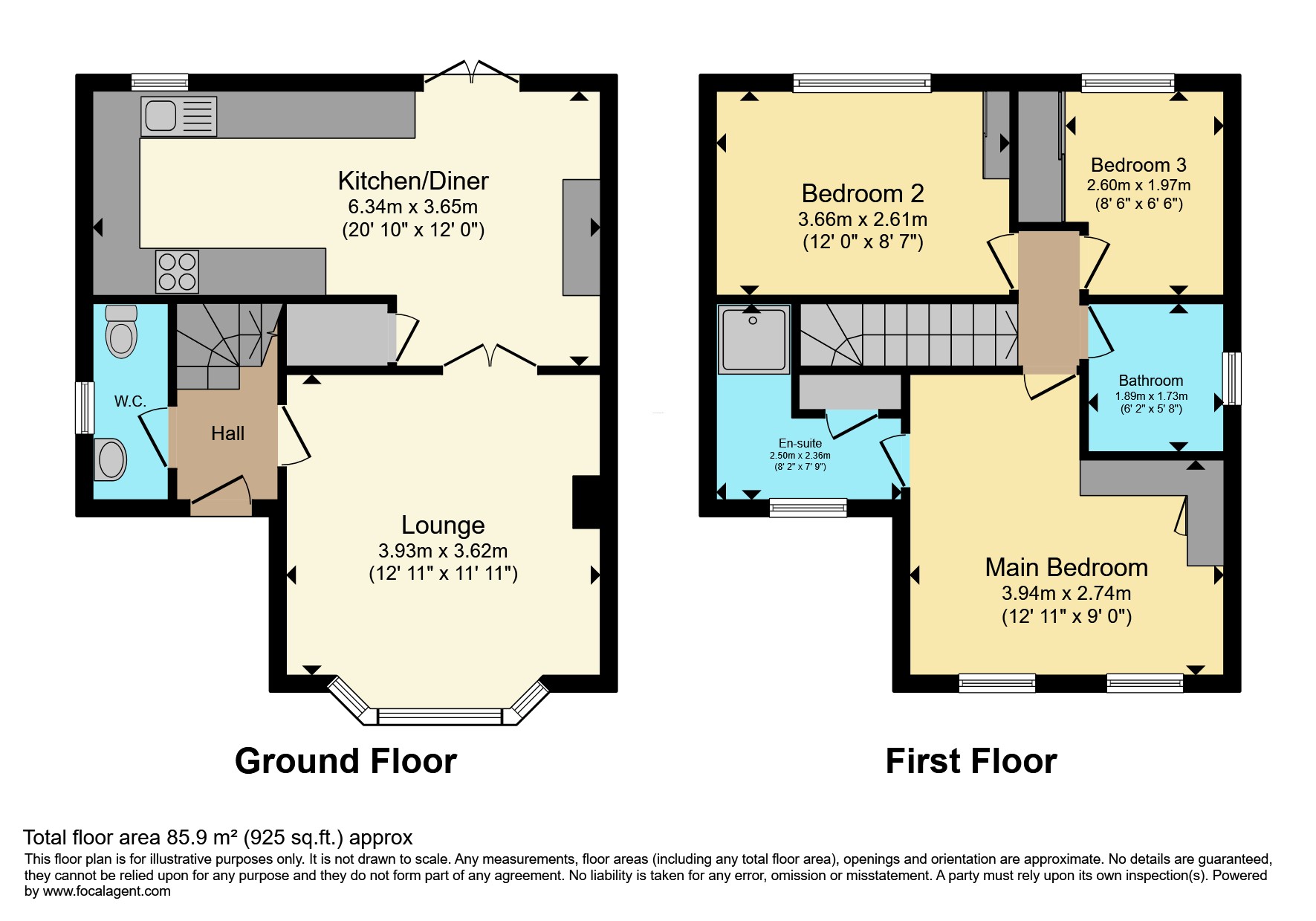 Sycamore Drive, Rotherham floorplan
