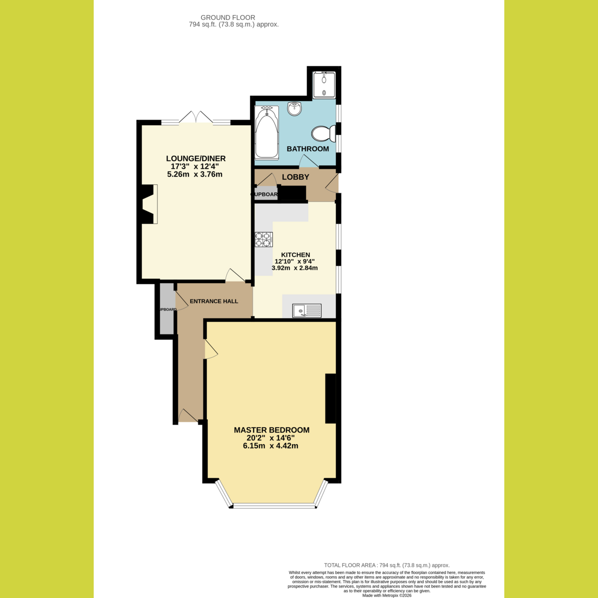 34, Ailsa Road, Southend on Sea floorplan