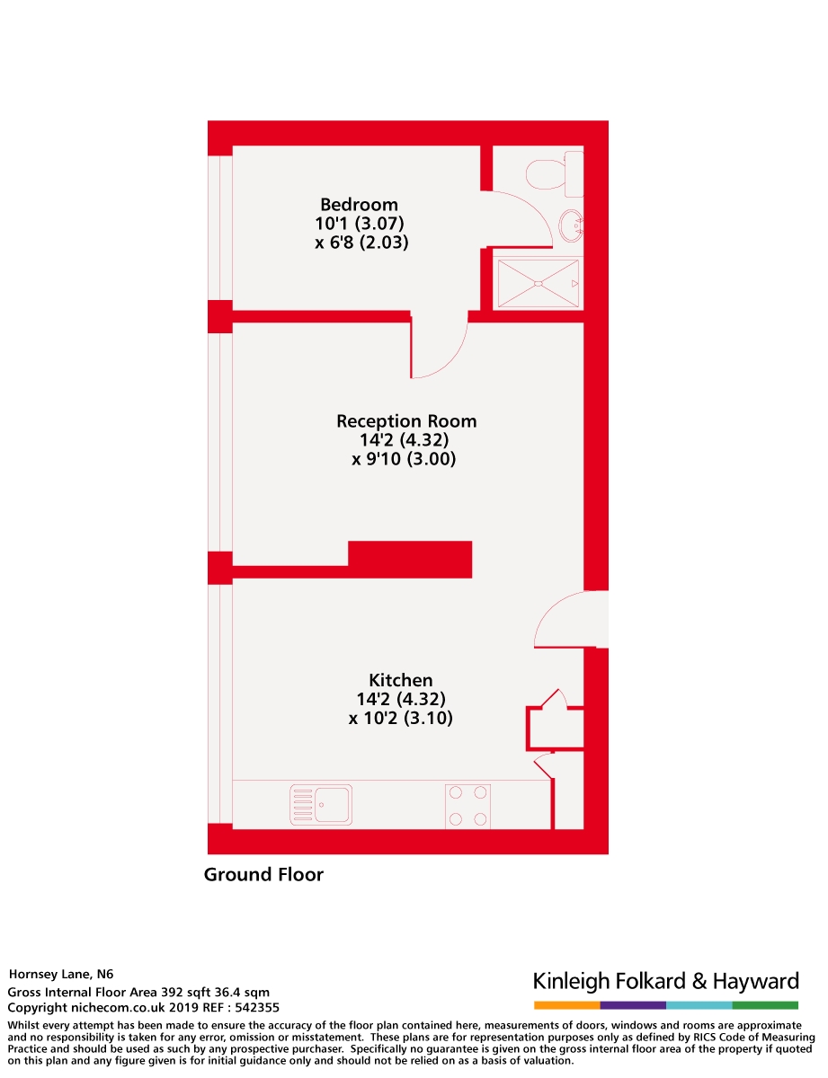 Hornsey Lane, London floorplan
