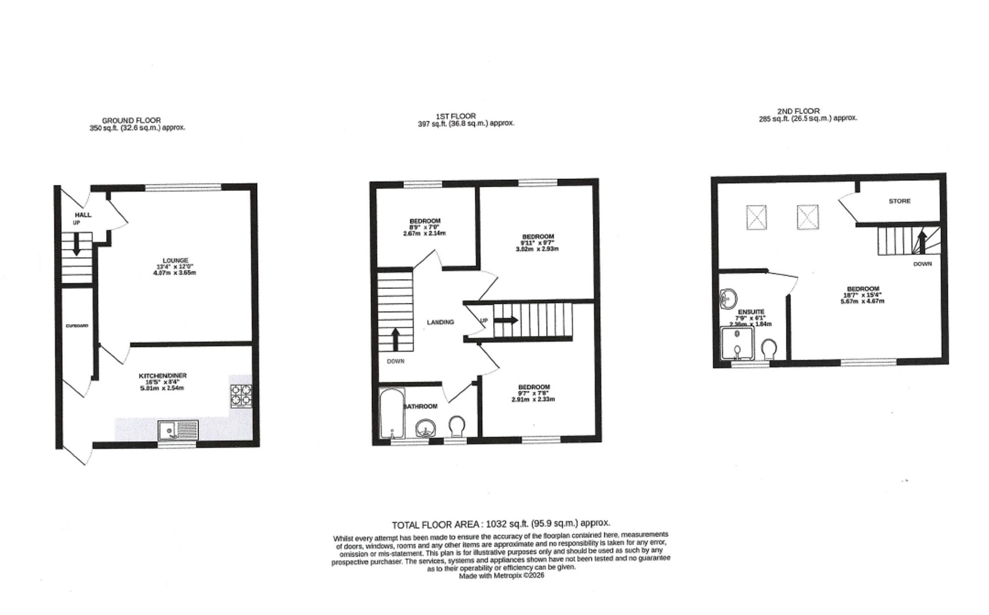 Heysham Drive, Watford floorplan