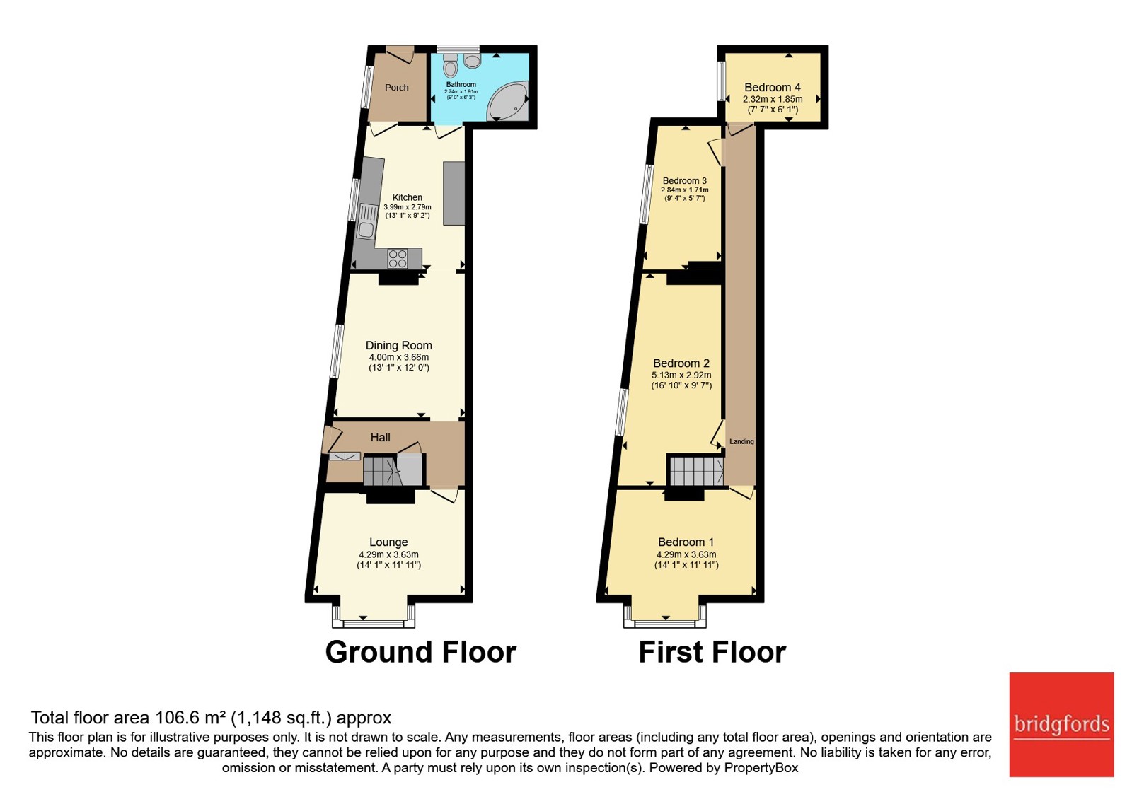 2, Barthomley Road, Staffordshire floorplan