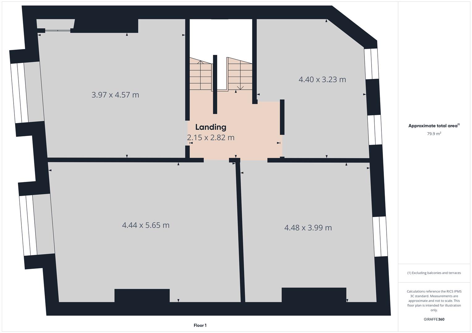 Floors 1-3, 112, Victoria Road, Wirral floorplan