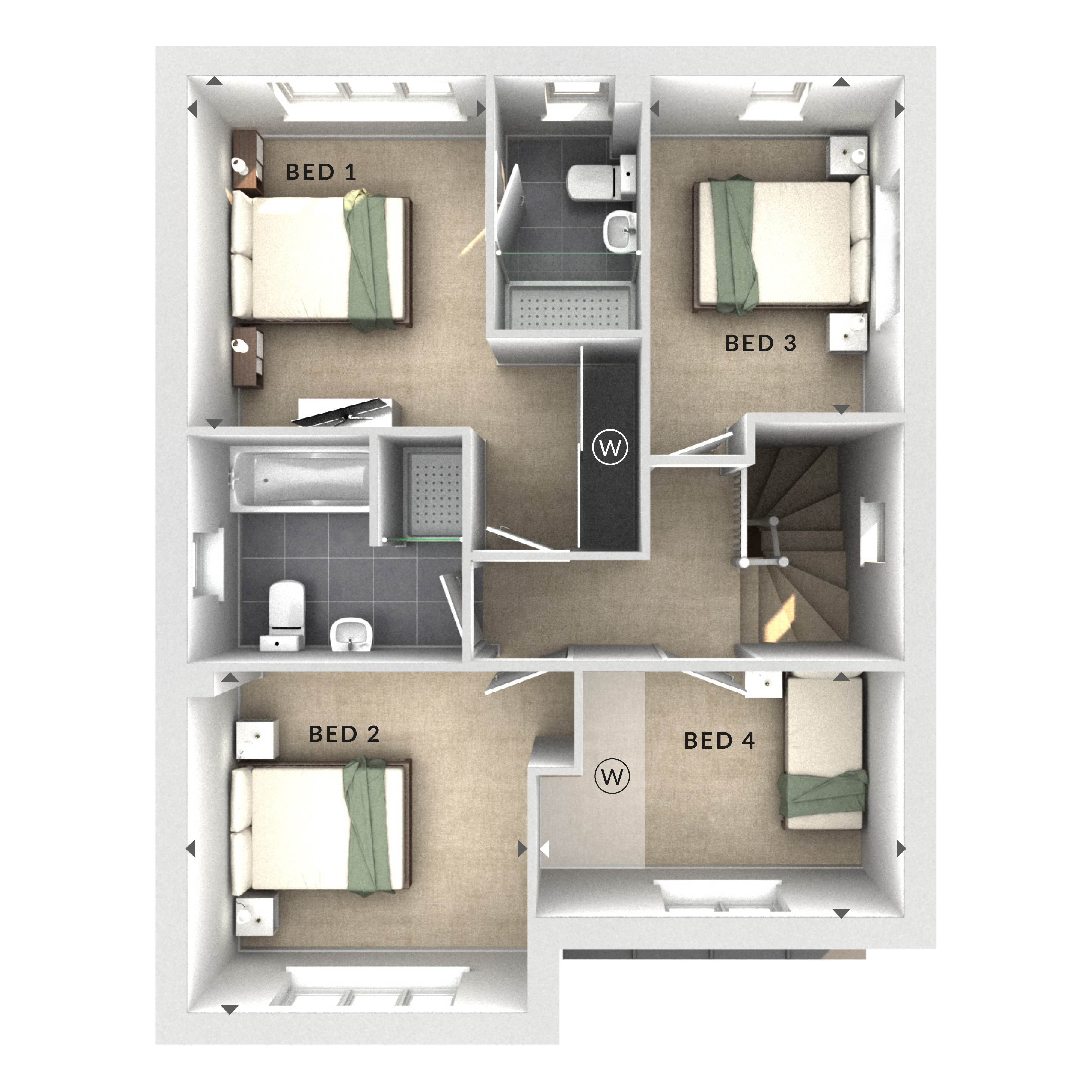 135, Barn Road, Congleton floorplan
