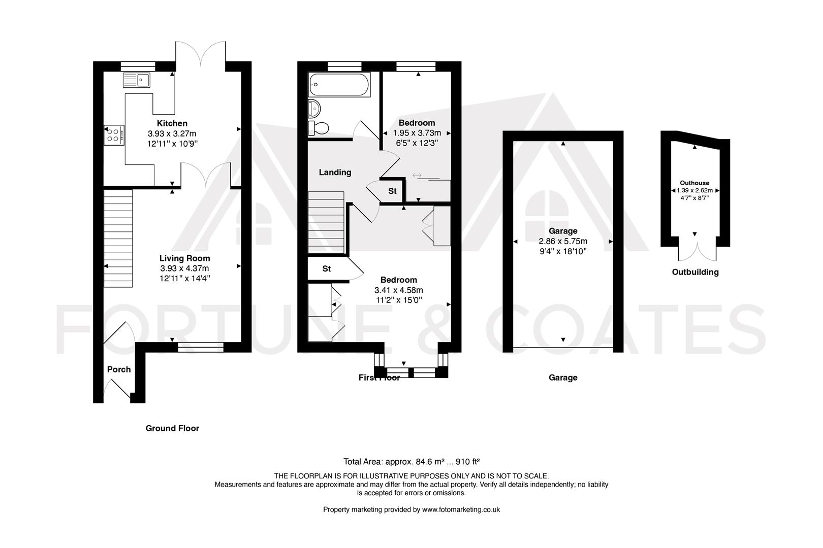 34, Markwell Wood, Harlow floorplan