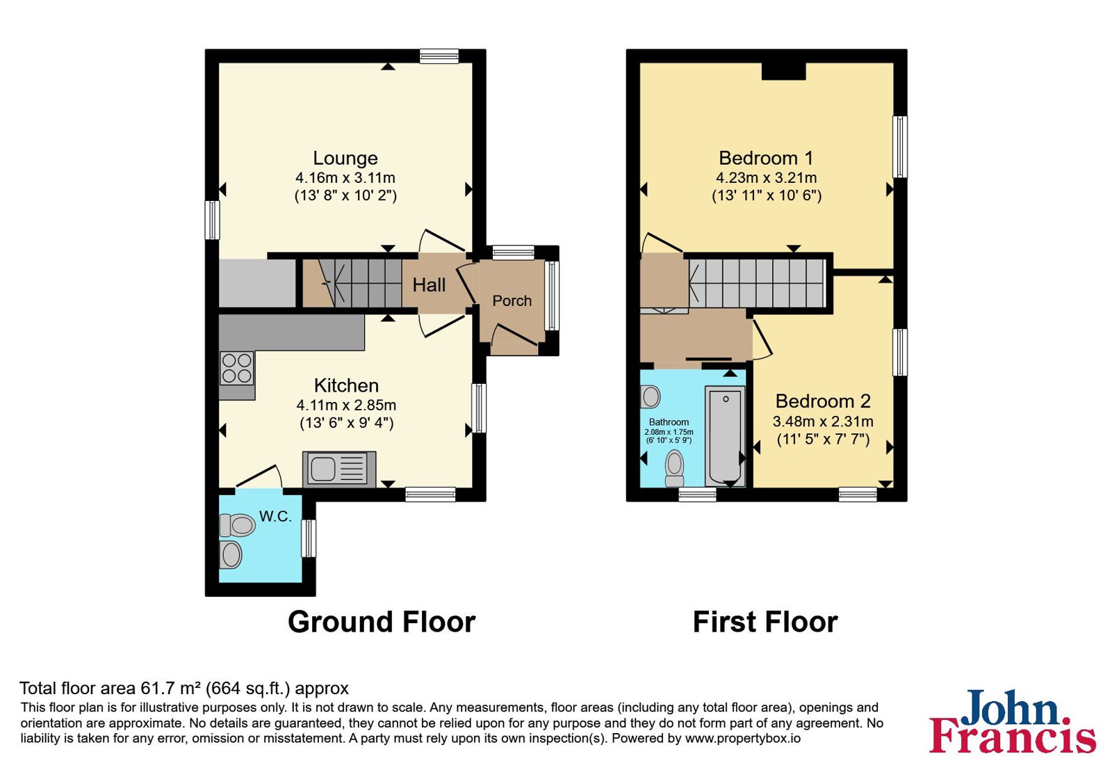 West End, Swansea floorplan