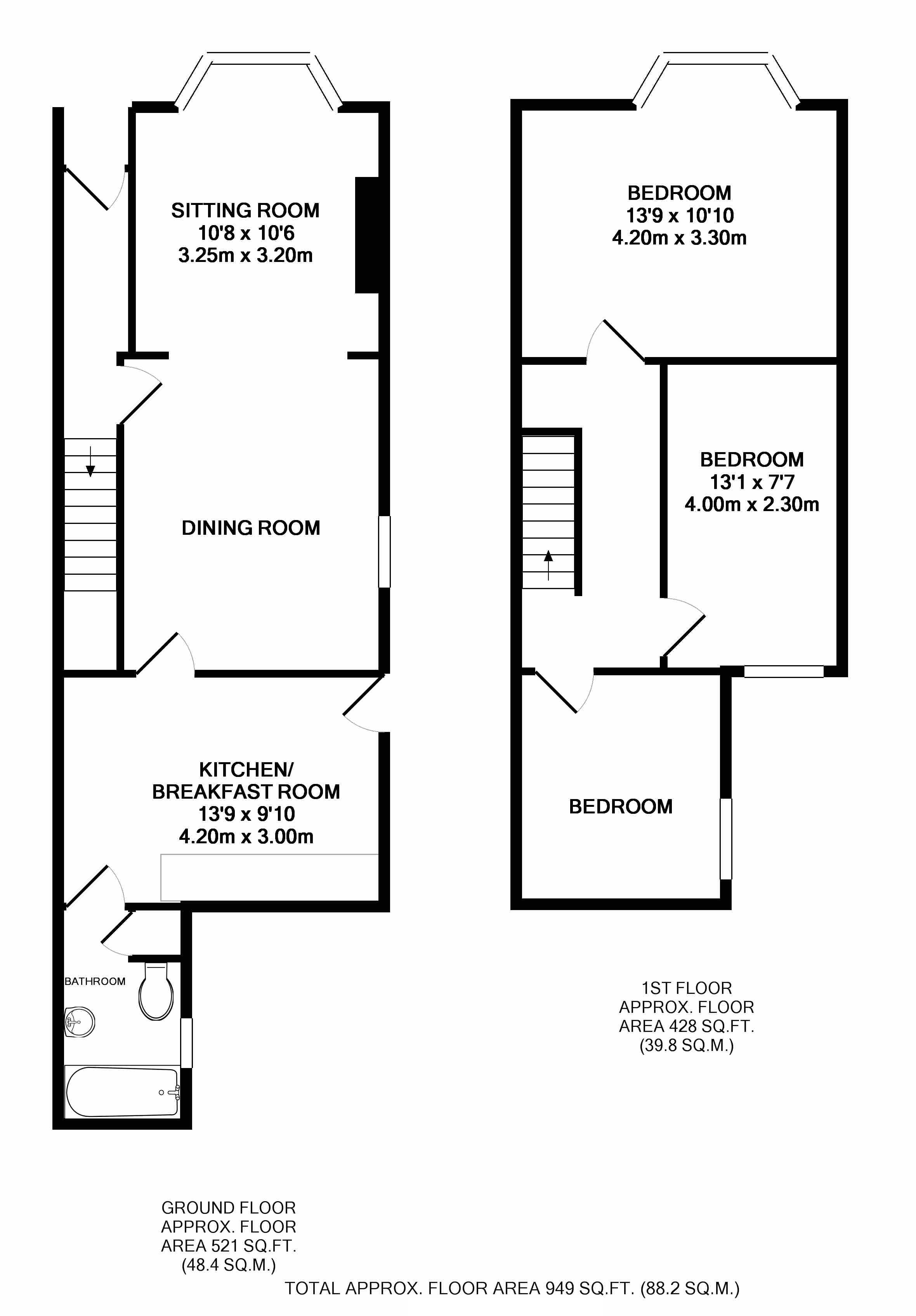 3 Bedrooms Semi-detached house for sale in Western Road, Bletchley, Milton Keynes MK2