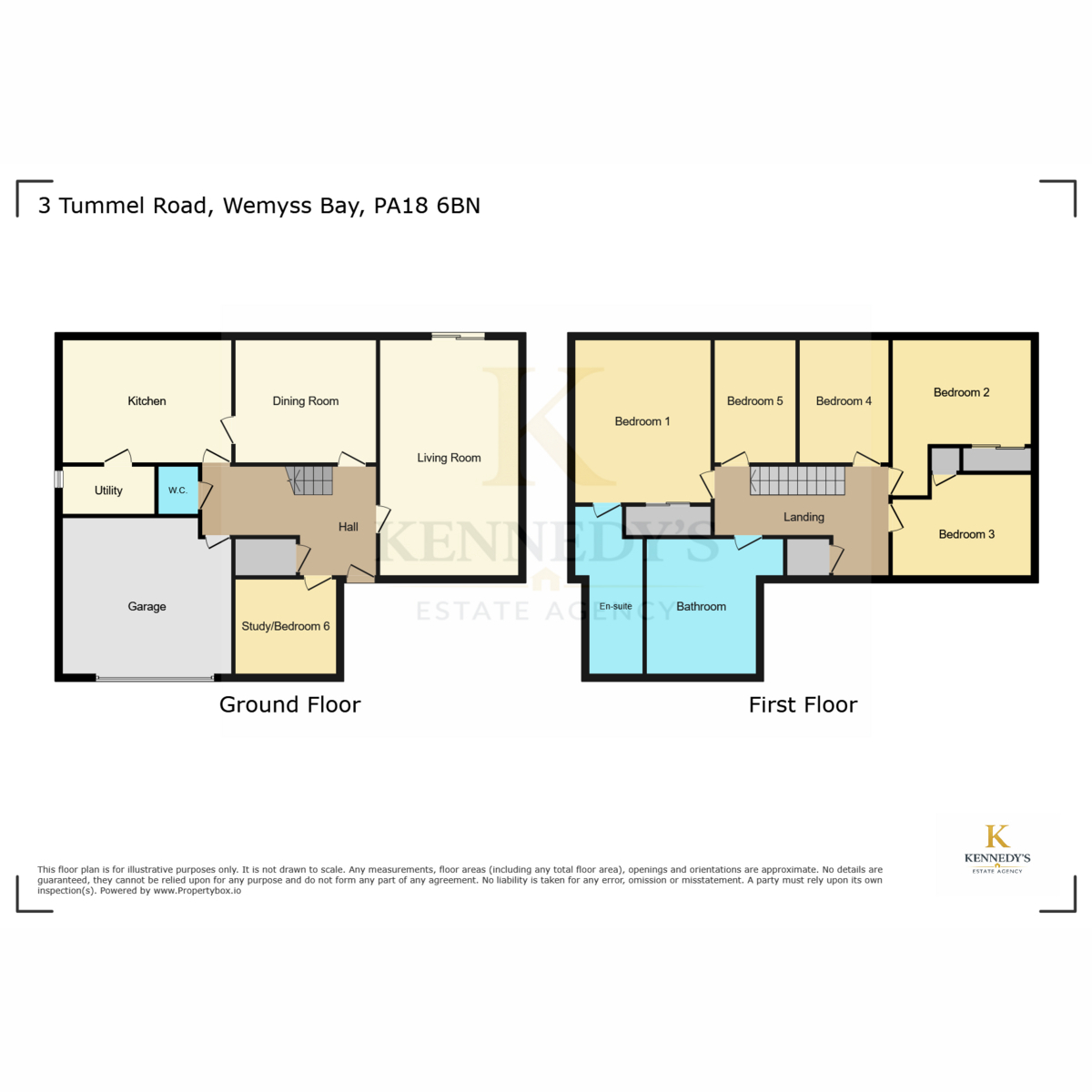 3, Tummel Road, Wemyss Bay floorplan
