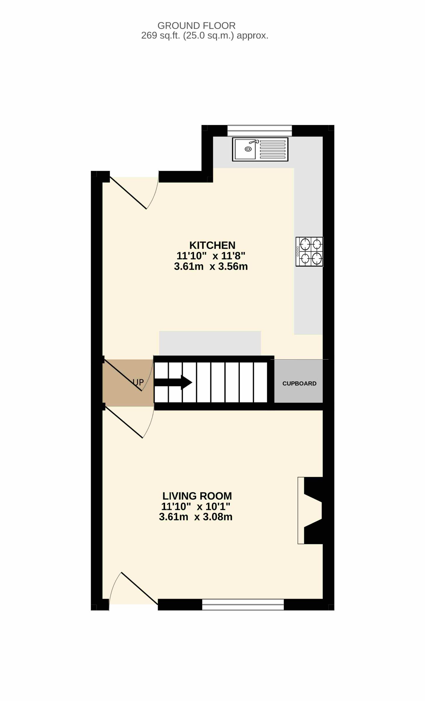 15 Nightingale Road, Faversham floorplan