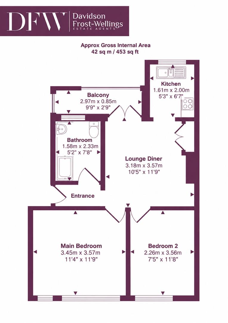 Honeypot Lane, Stanmore floorplan
