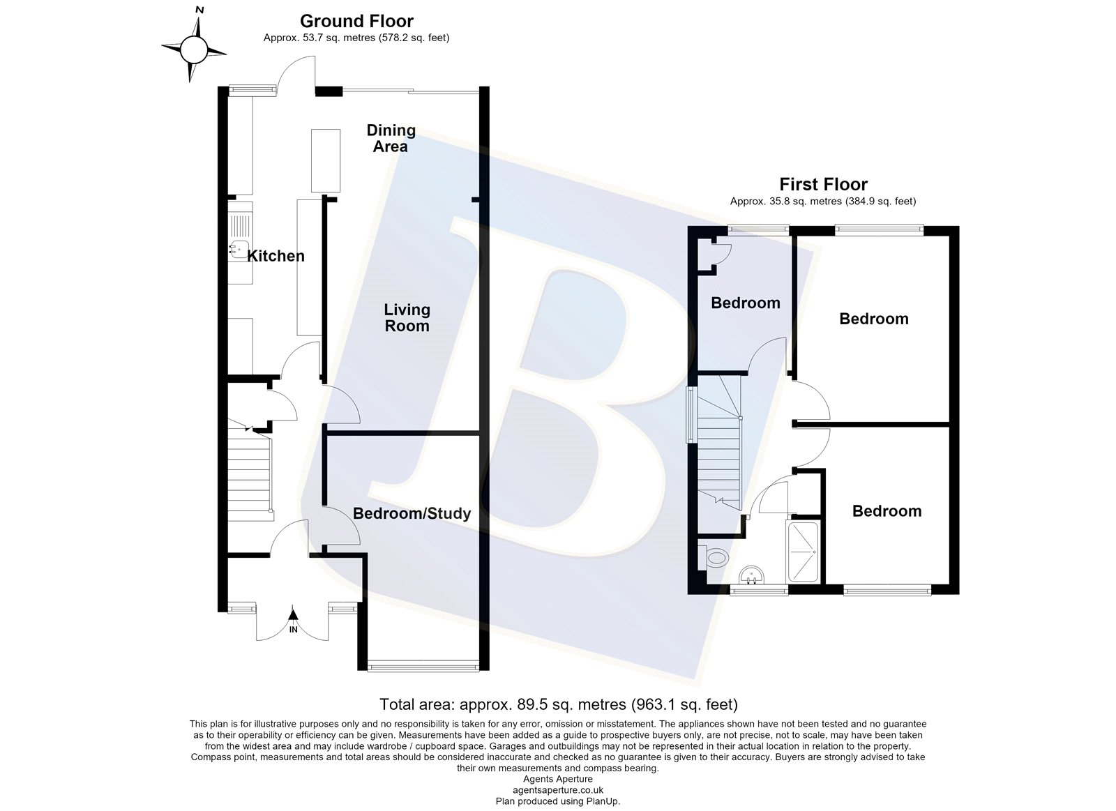 58, Birkbeck Road, Romford floorplan