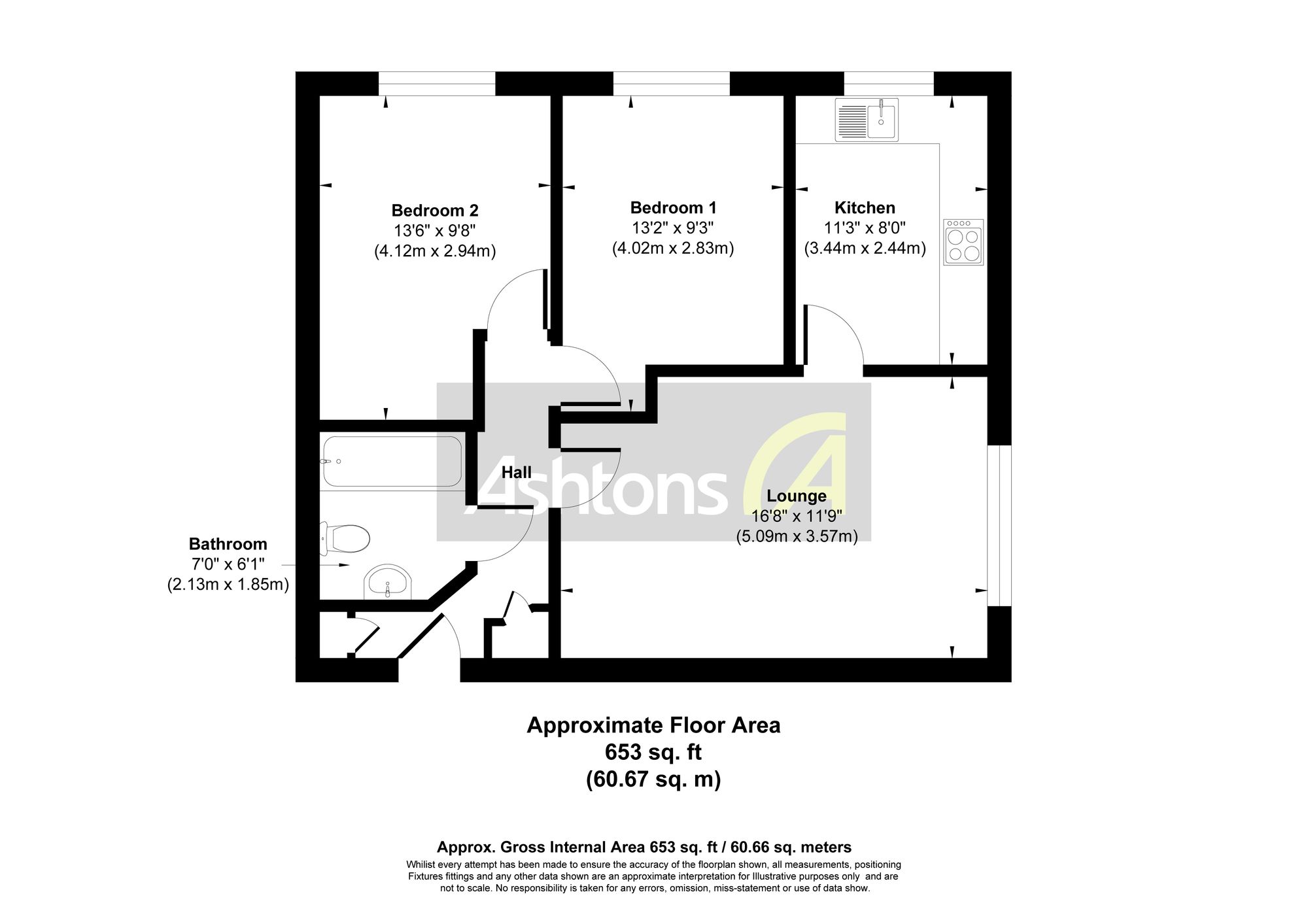 83 Foundry Lane, Widnes floorplan