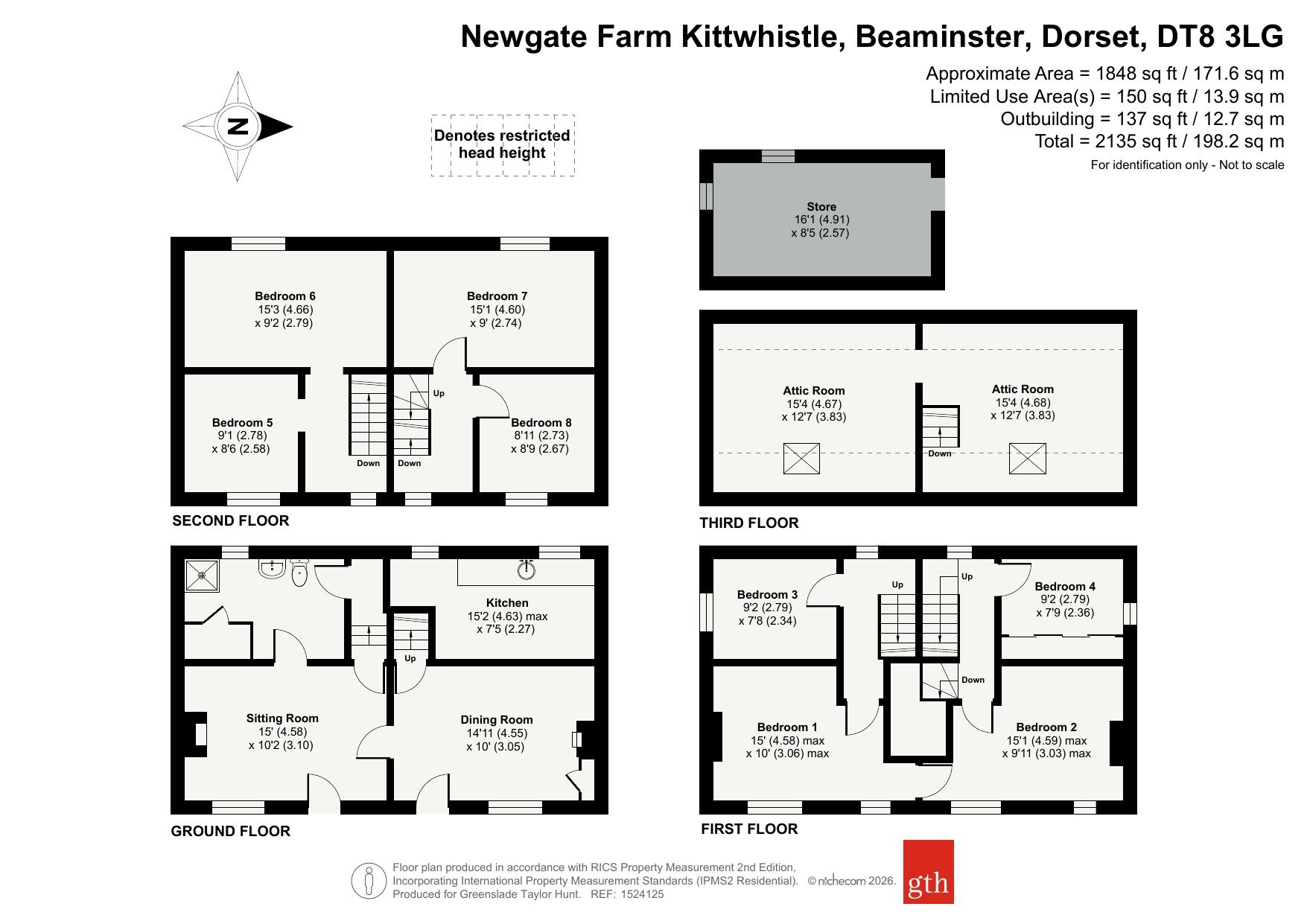 Newgate Farmhouse,, Kittwhistle, Dorset floorplan