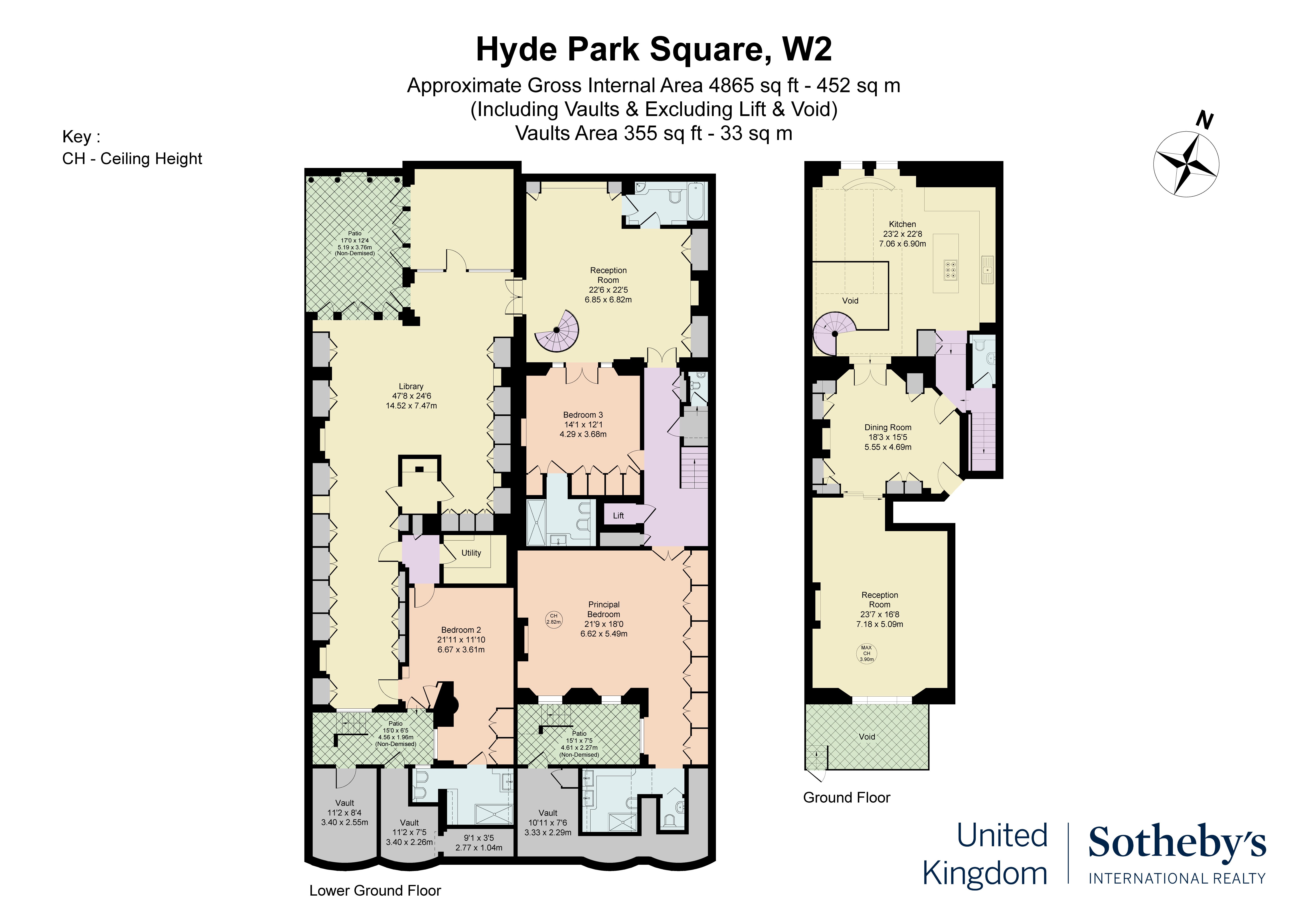 Hyde Park Square, Hyde Park, London, W2 floorplan
