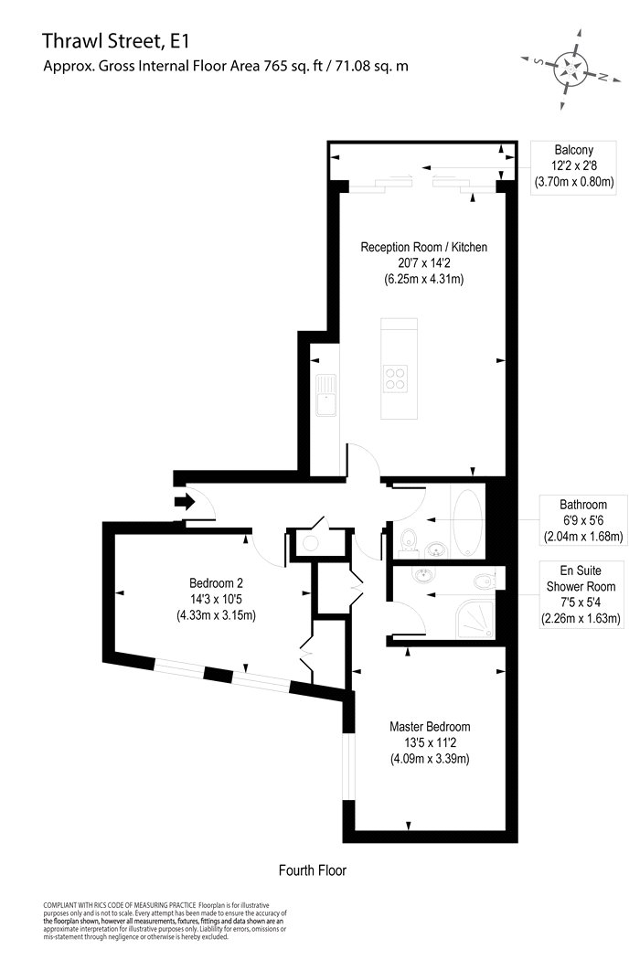 2 Bedrooms Flat to rent in Saxon House, 1 Thrawl Street, London E1