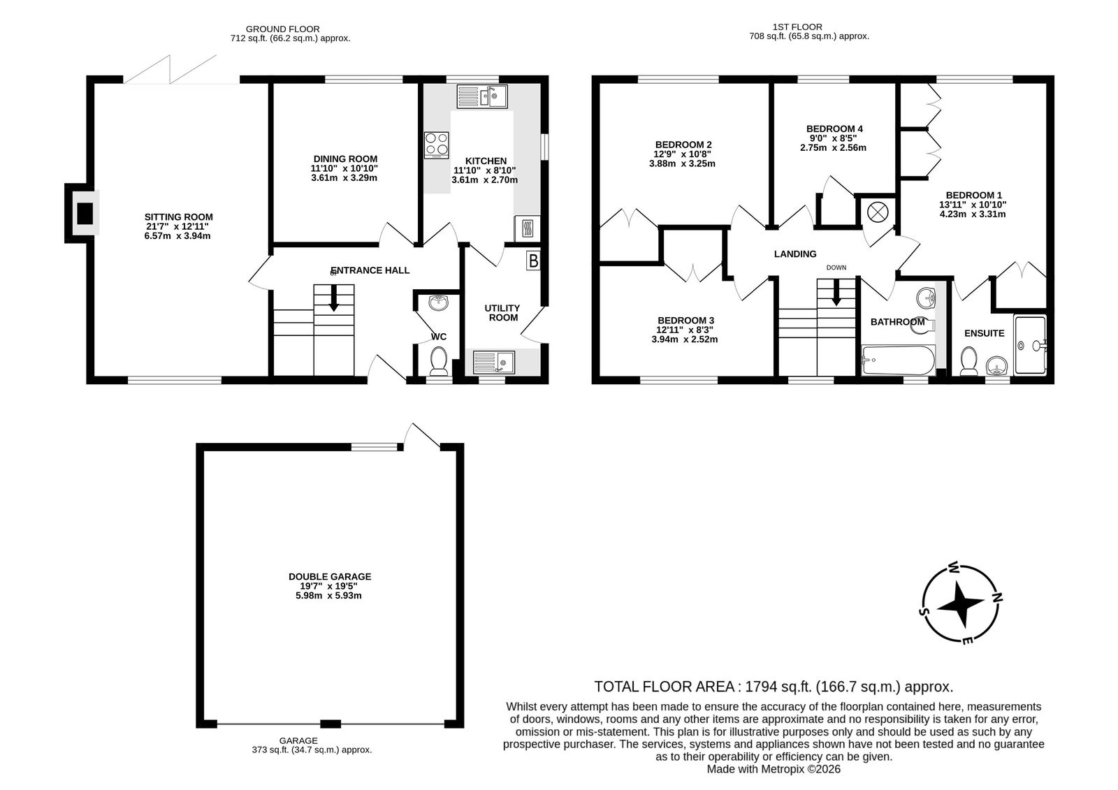 19, Fair View, Alresford floorplan
