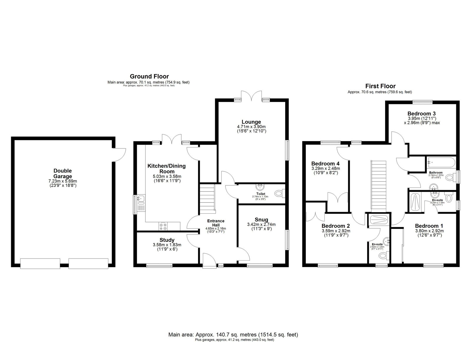 26, Braeburn Way, Bedford floorplan