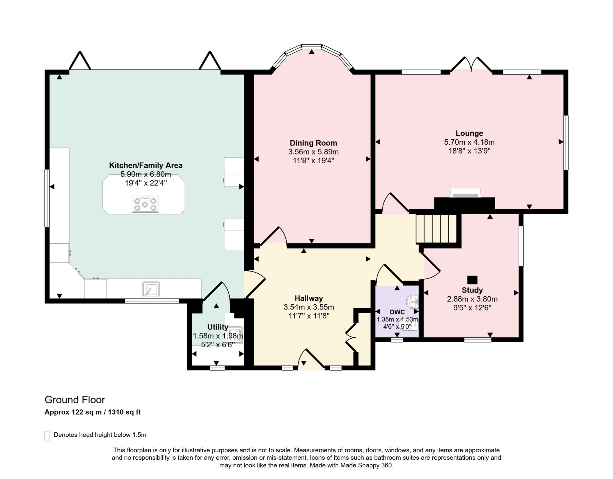 Woodlands Chapel Lane, Southampton floorplan