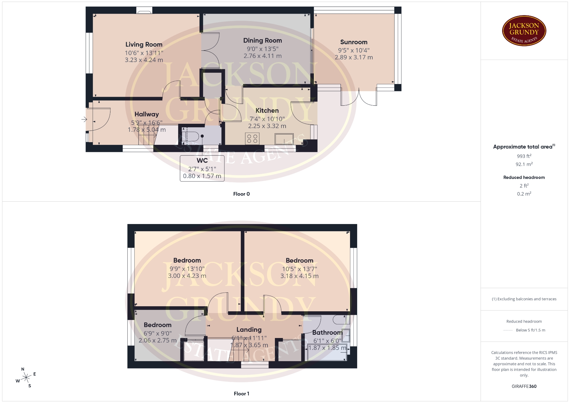 5, Downwood Close, Northampton floorplan