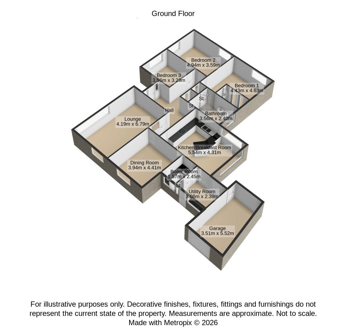 Shiloh, 17, Irvine Crescent, Bathgate floorplan