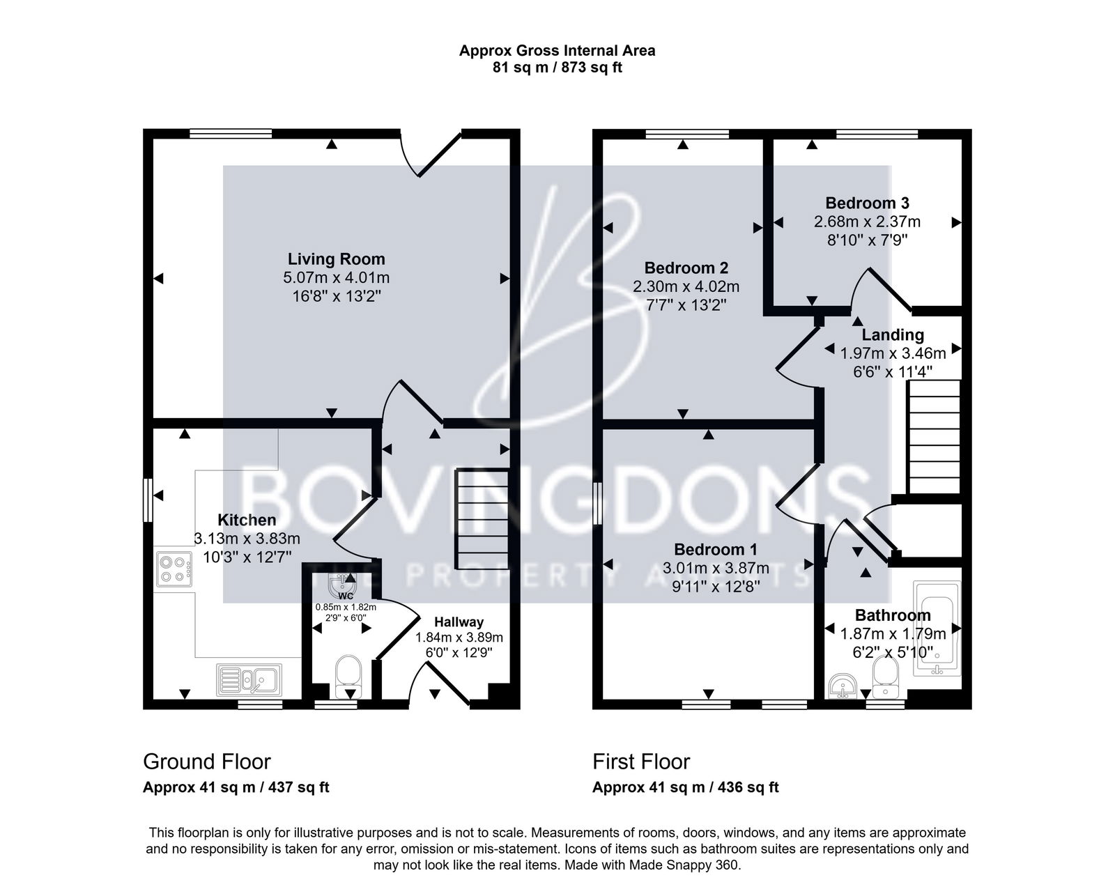 81, Heron Croft, Soham floorplan