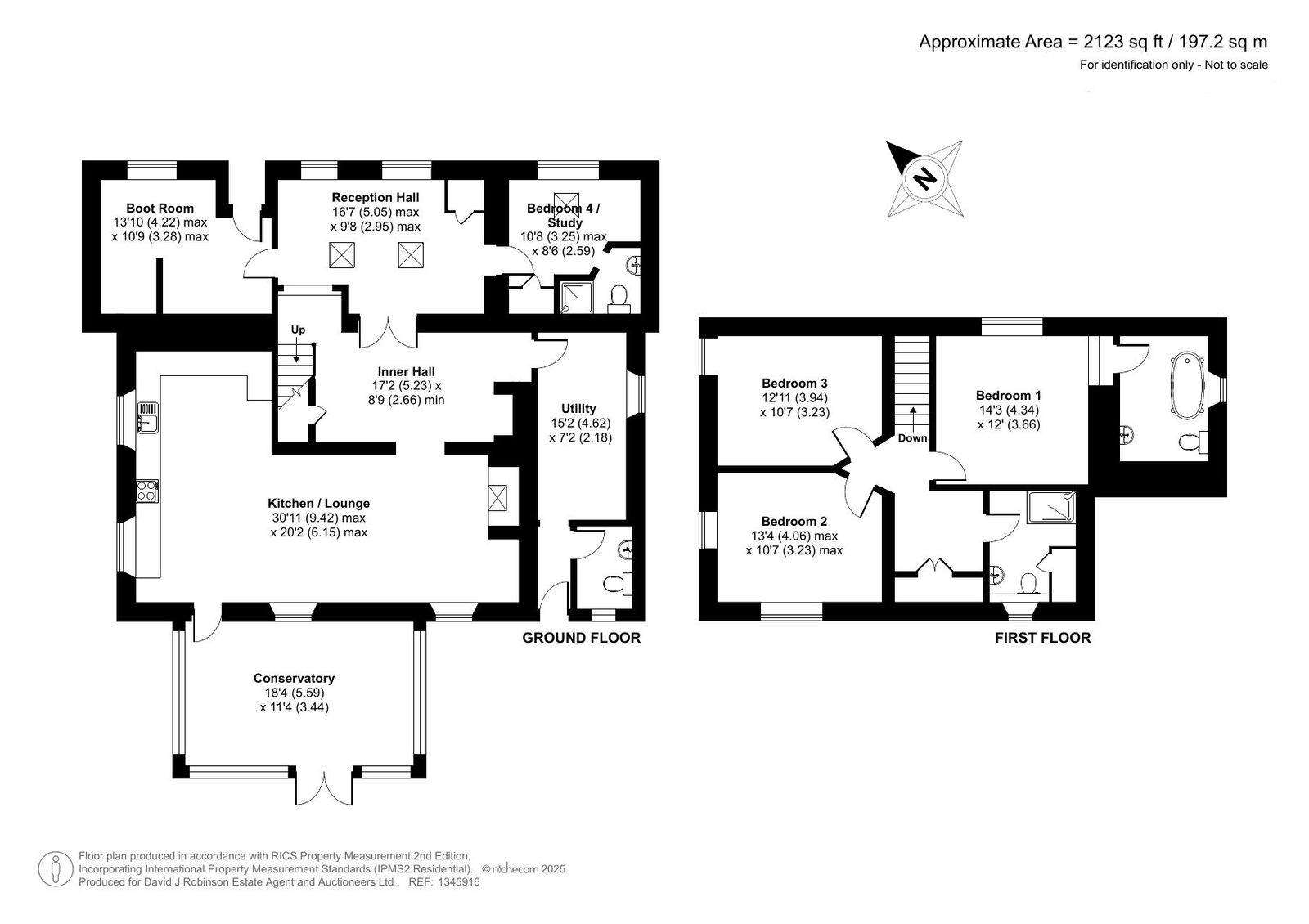 Little Exe Cottage, Holsworthy floorplan