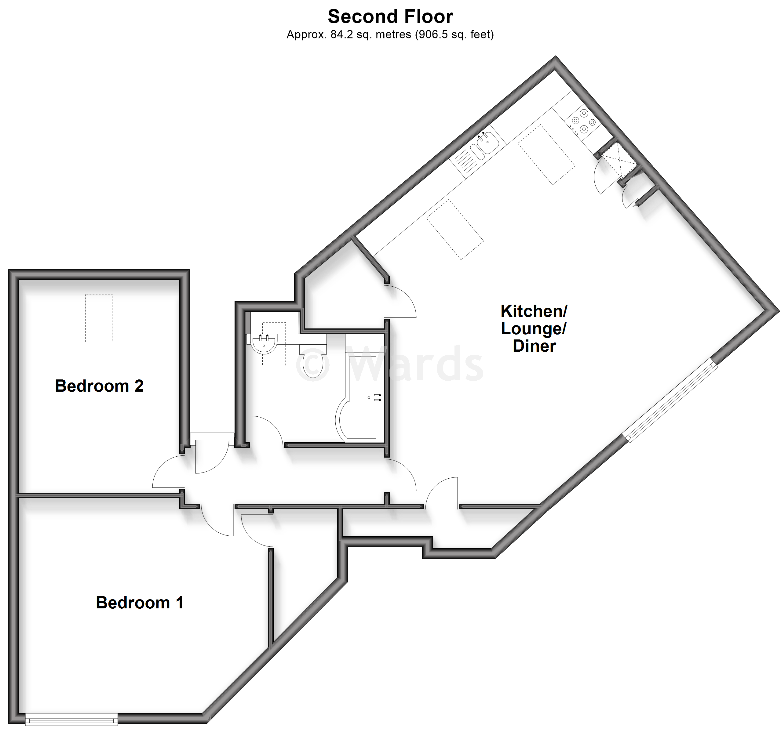 100D, Sea Street, Herne Bay floorplan