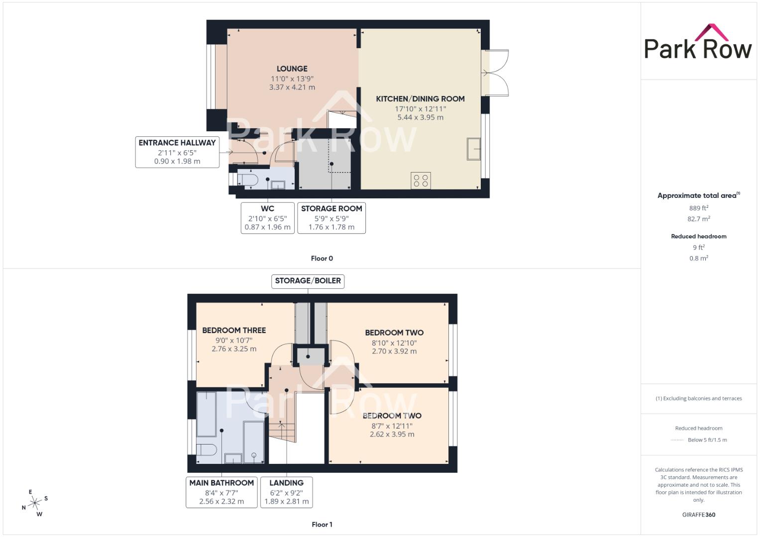 6, Orchard Close, Leeds floorplan
