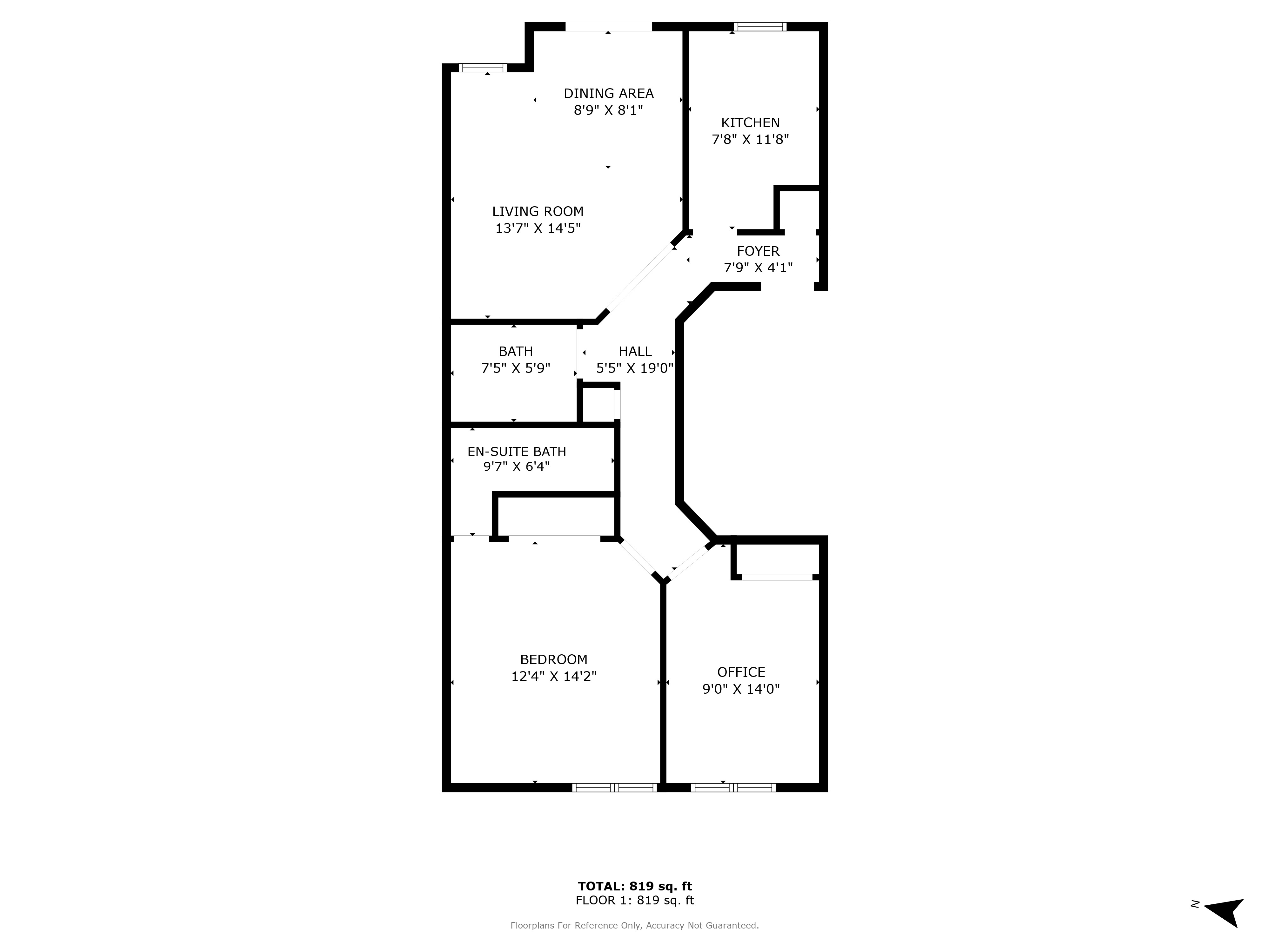 Hamilton Mews, London floorplan