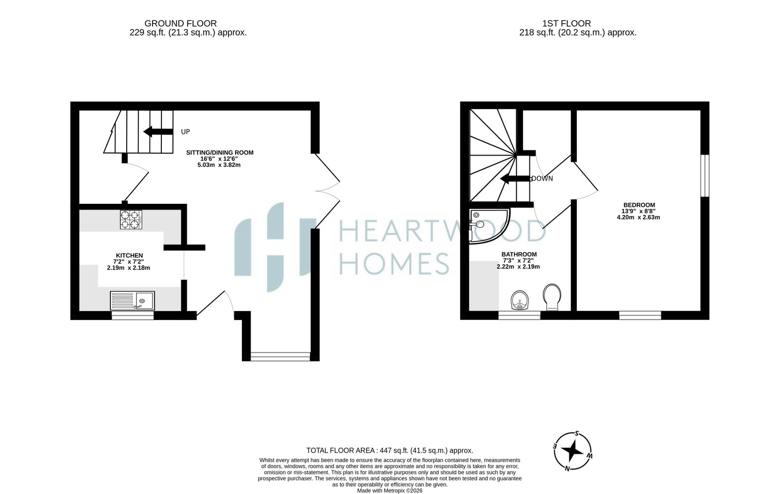 21, Mercers Row, St. Albans floorplan