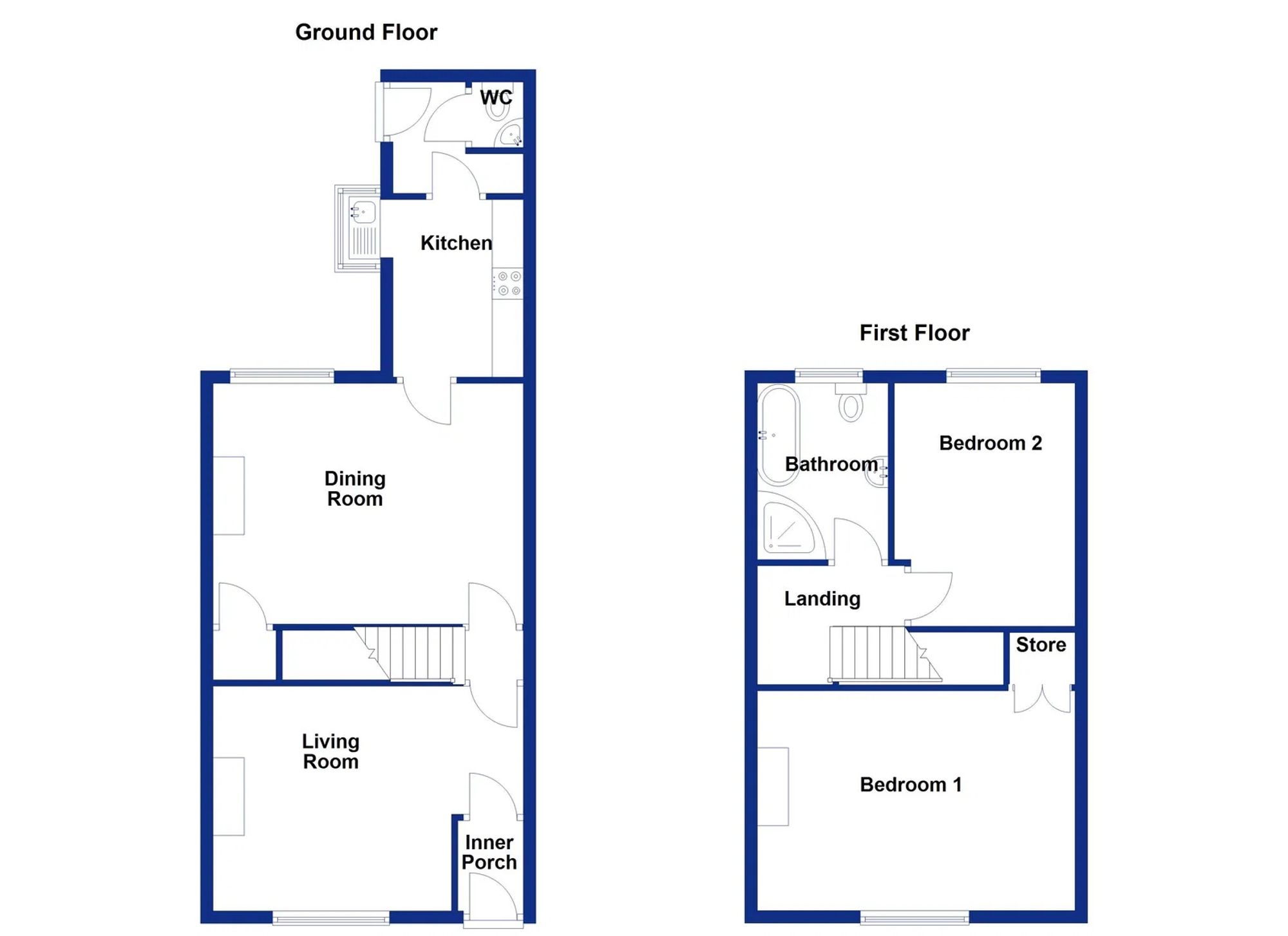 1199 Burnley Road, Rossendale floorplan