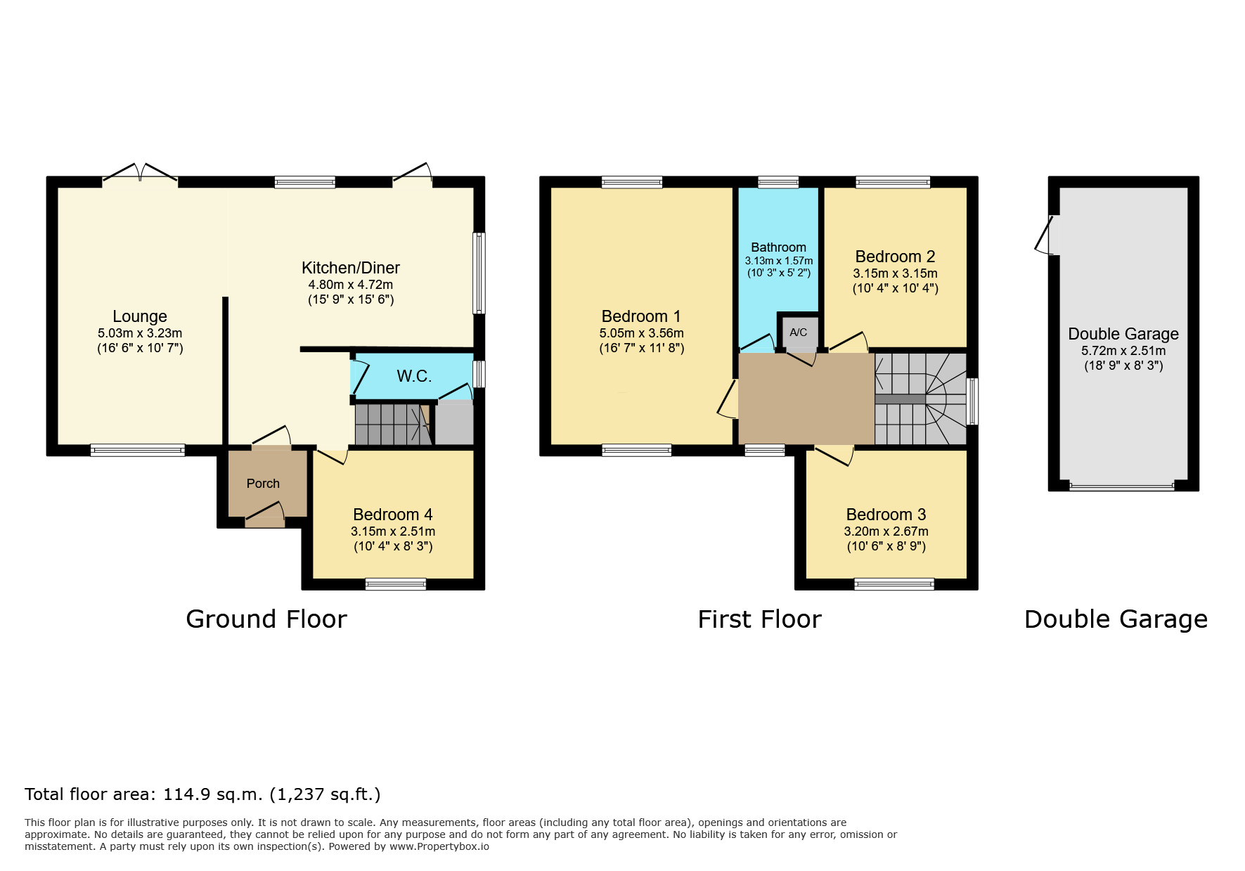 9 Finch Close, Leicester floorplan