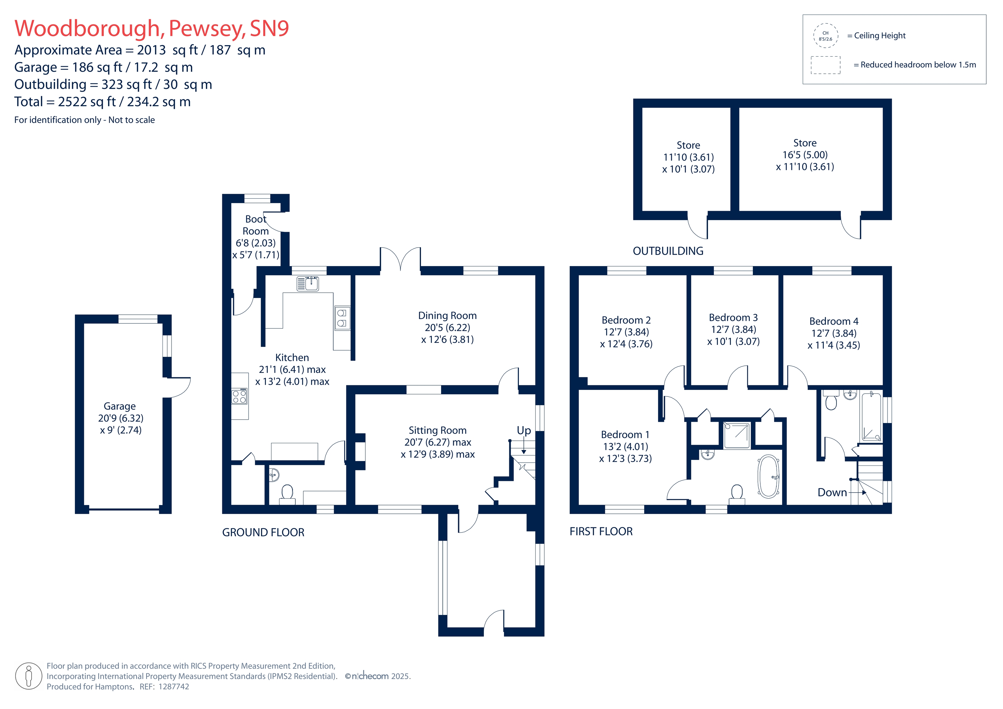 Wallington Cottage, Woodborough, Pewsey floorplan