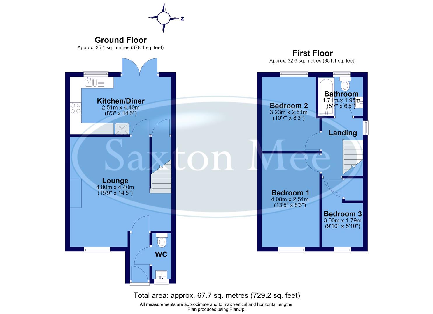 6, Ironstone Crescent, Sheffield floorplan