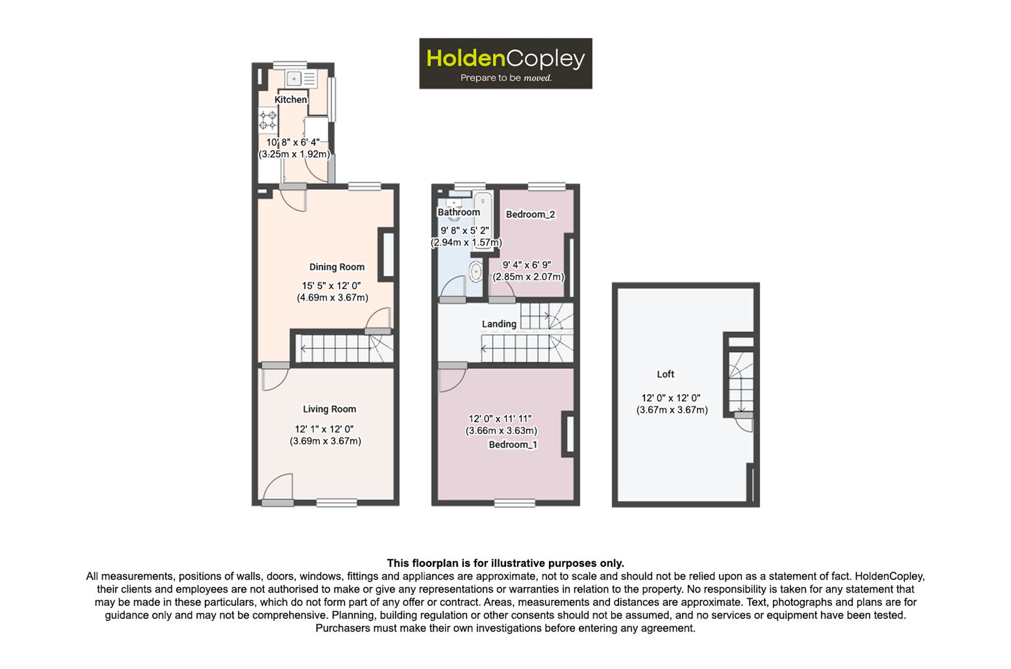 155 Bulwell Lane, Nottingham floorplan