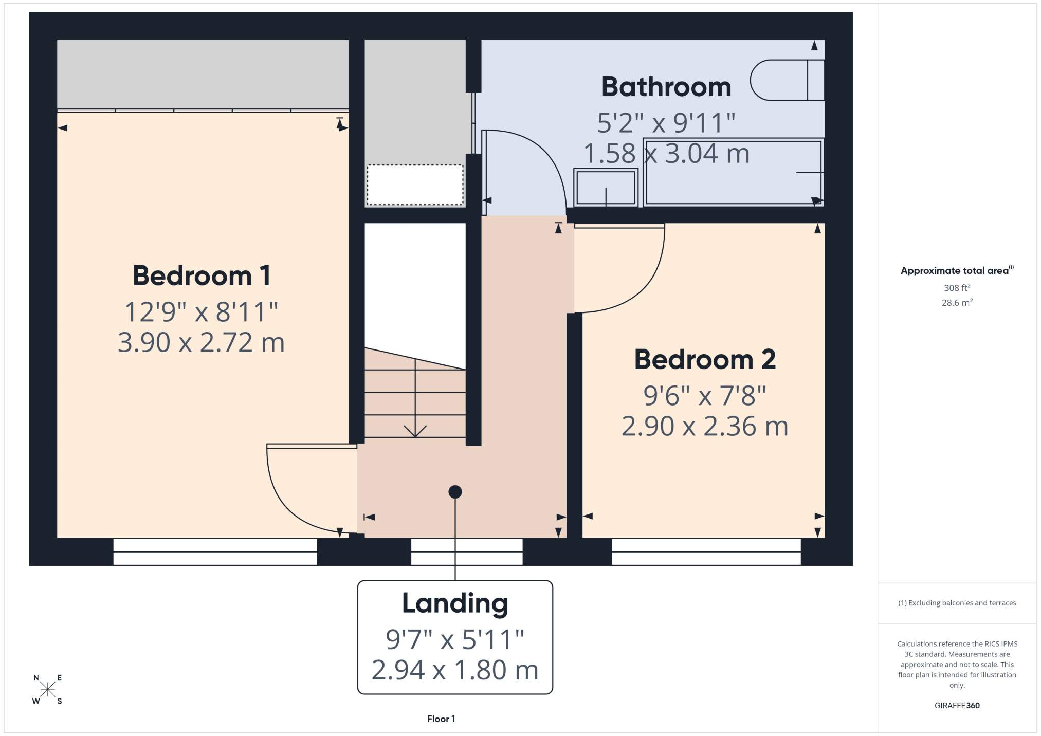 26, Merthyr Road, Cardiff floorplan