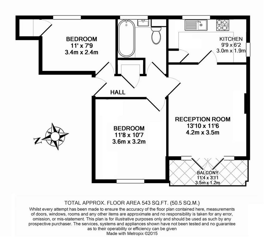 Bells Hill, EN5, 2 bedroom property for sale 64160483