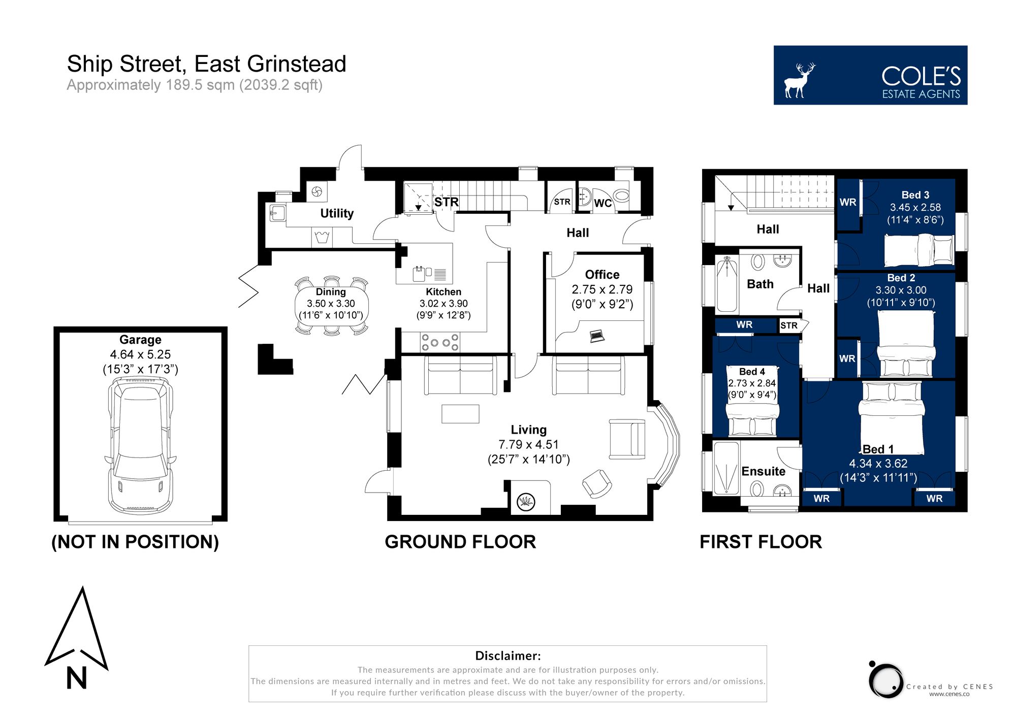 The Cravens Ship Street, East Grinstead floorplan