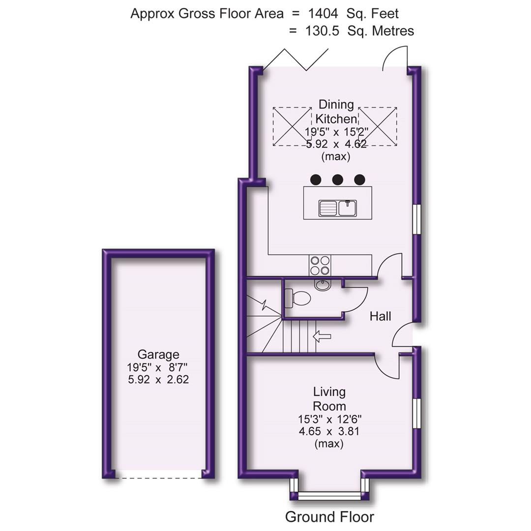 1, Applemint Close, Altrincham floorplan