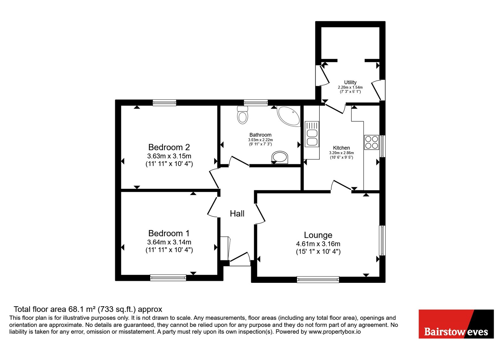 Carlton Road, Lincolnshire floorplan