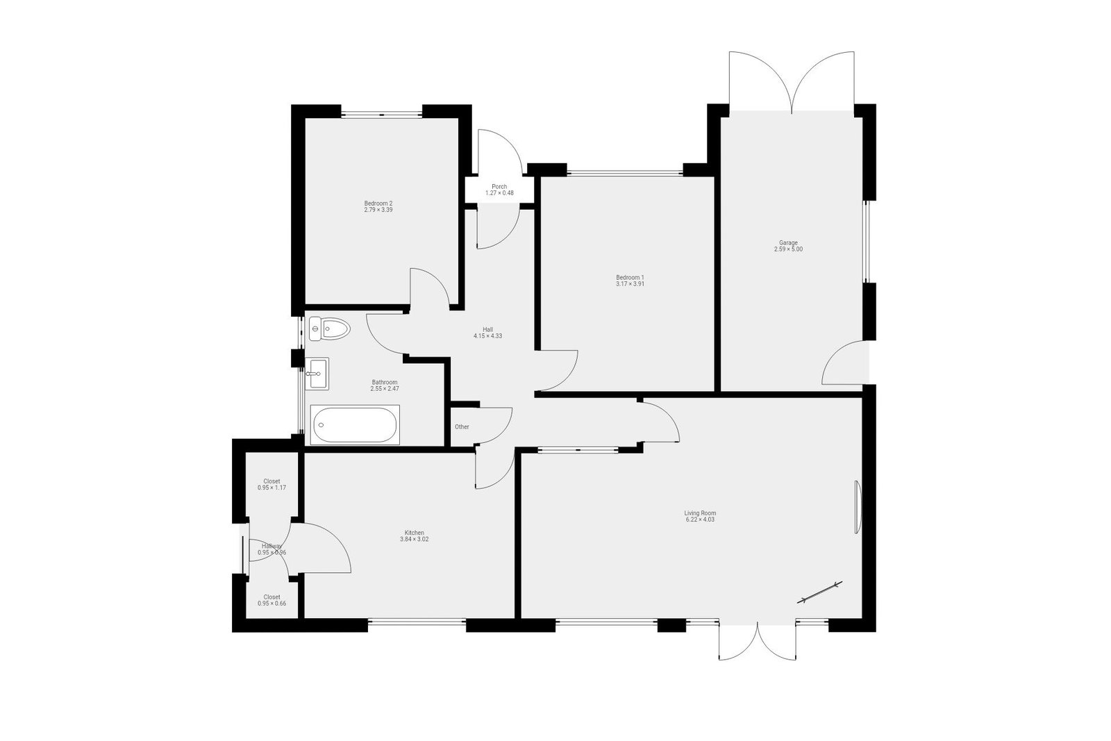 6,, Cedar Avenue, Stockport floorplan