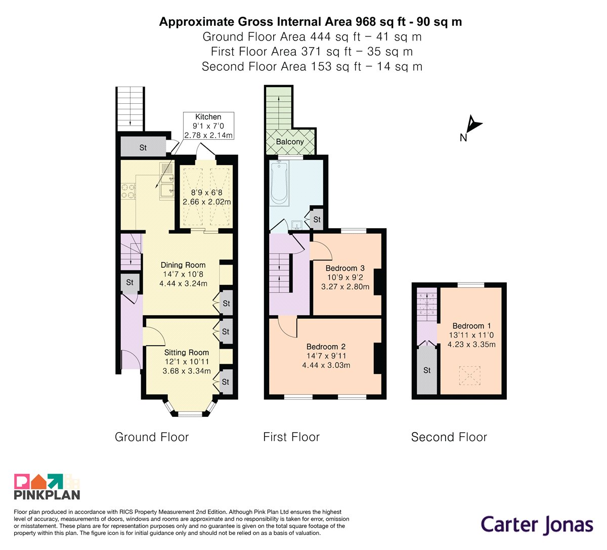 42, Percy Street, Oxfordshire floorplan