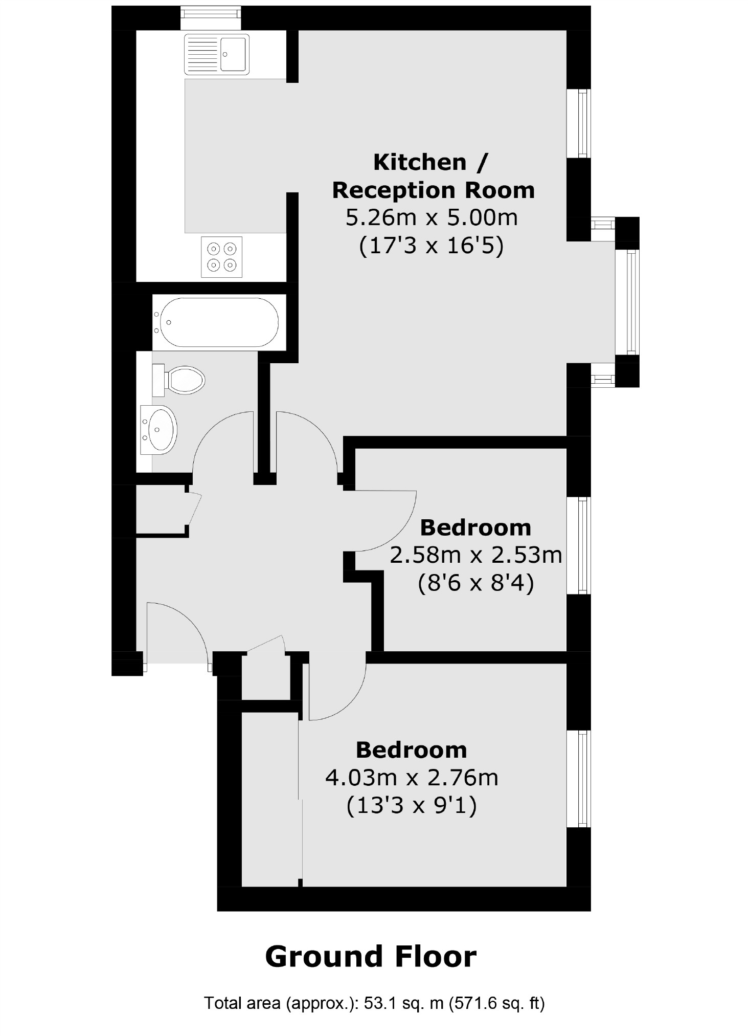 Woodgate Drive, London SW16, 2 bedroom flat for sale 62825724
