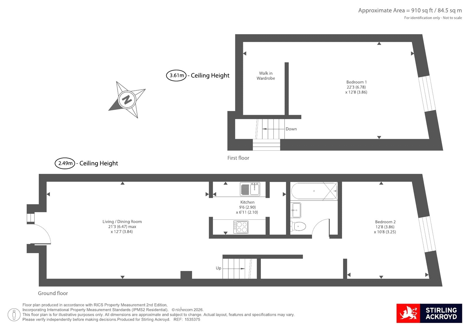 Grange Road, London floorplan