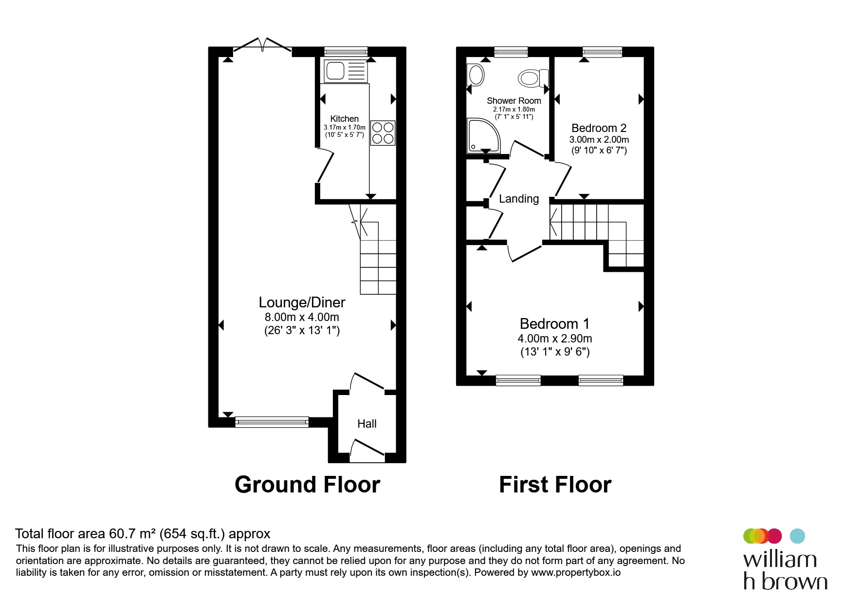 Clovers, Halstead floorplan