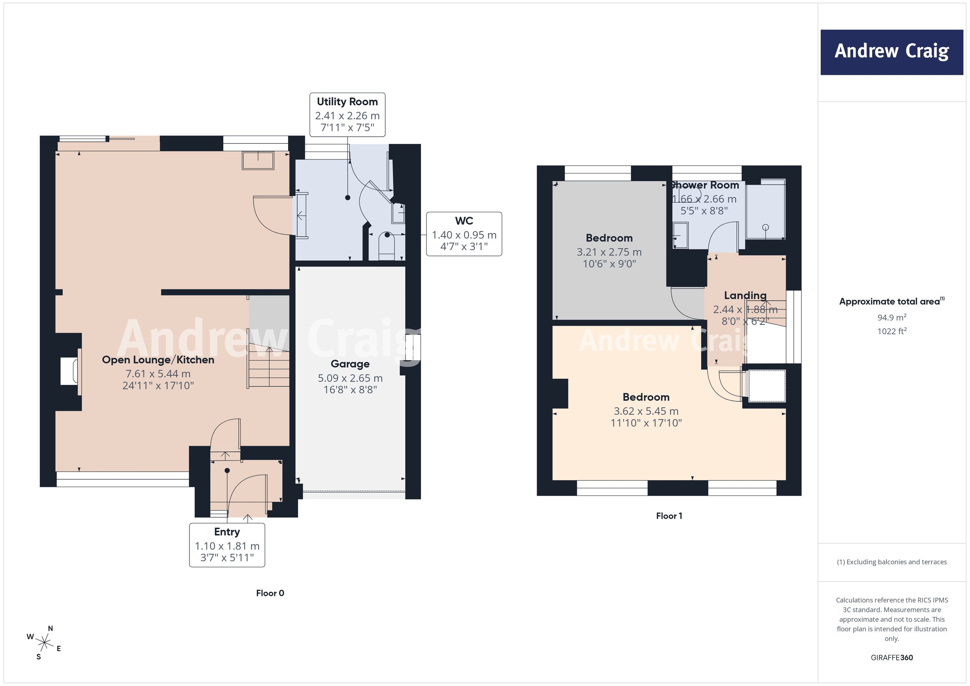 4 Oakfield Close, Sunderland floorplan