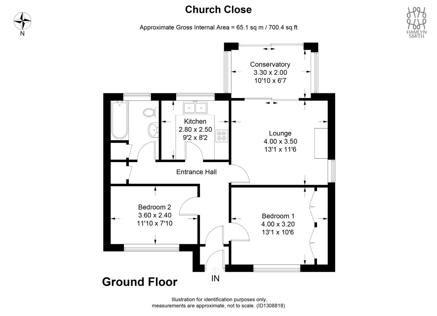 4, Church Close, Steyning floorplan