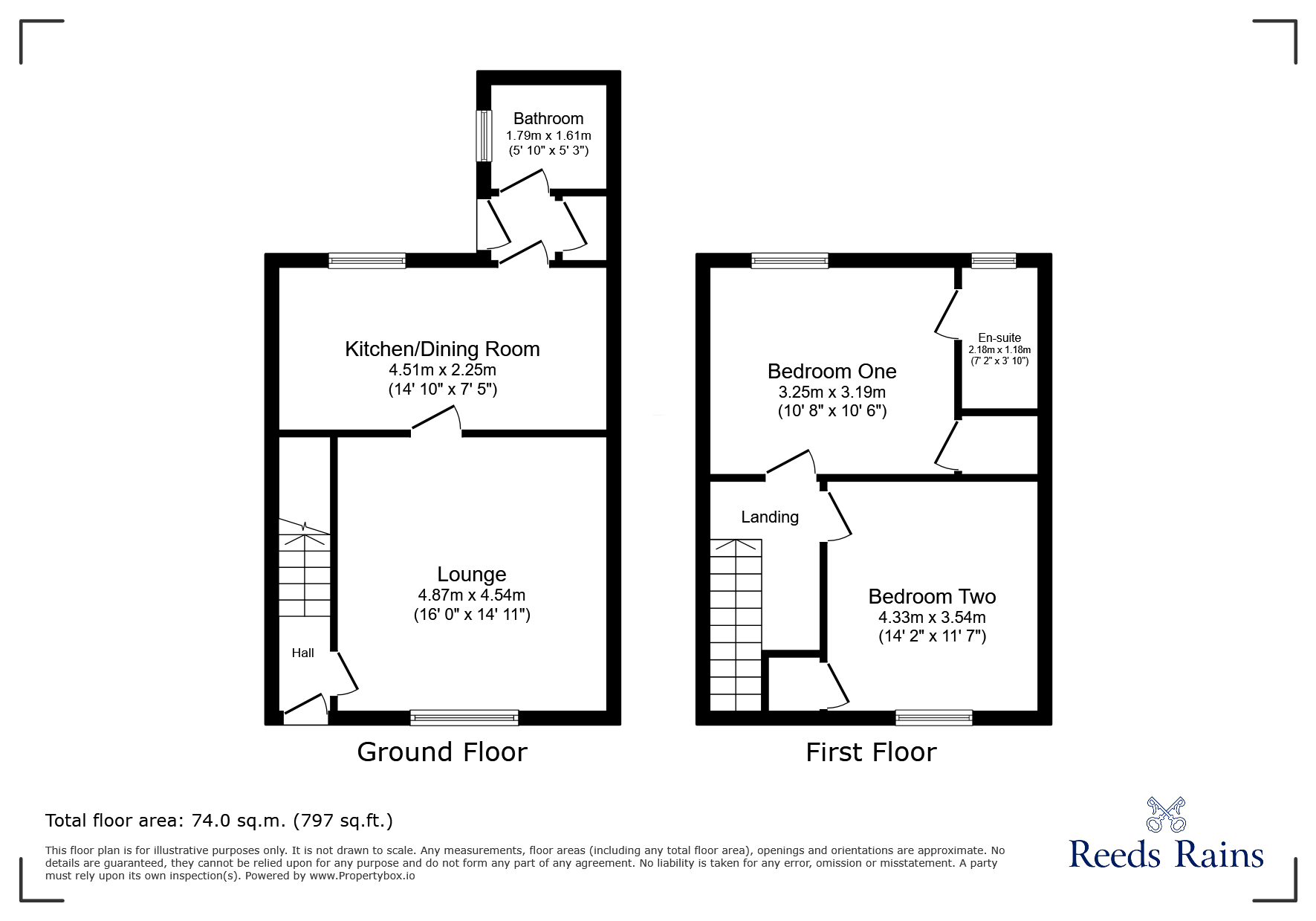 46, South Cross Street, Durham floorplan